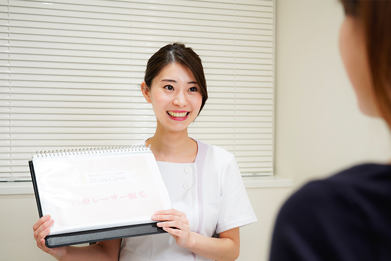 横浜マリアクリニックは、患者さま第一のカウンセリングを行います